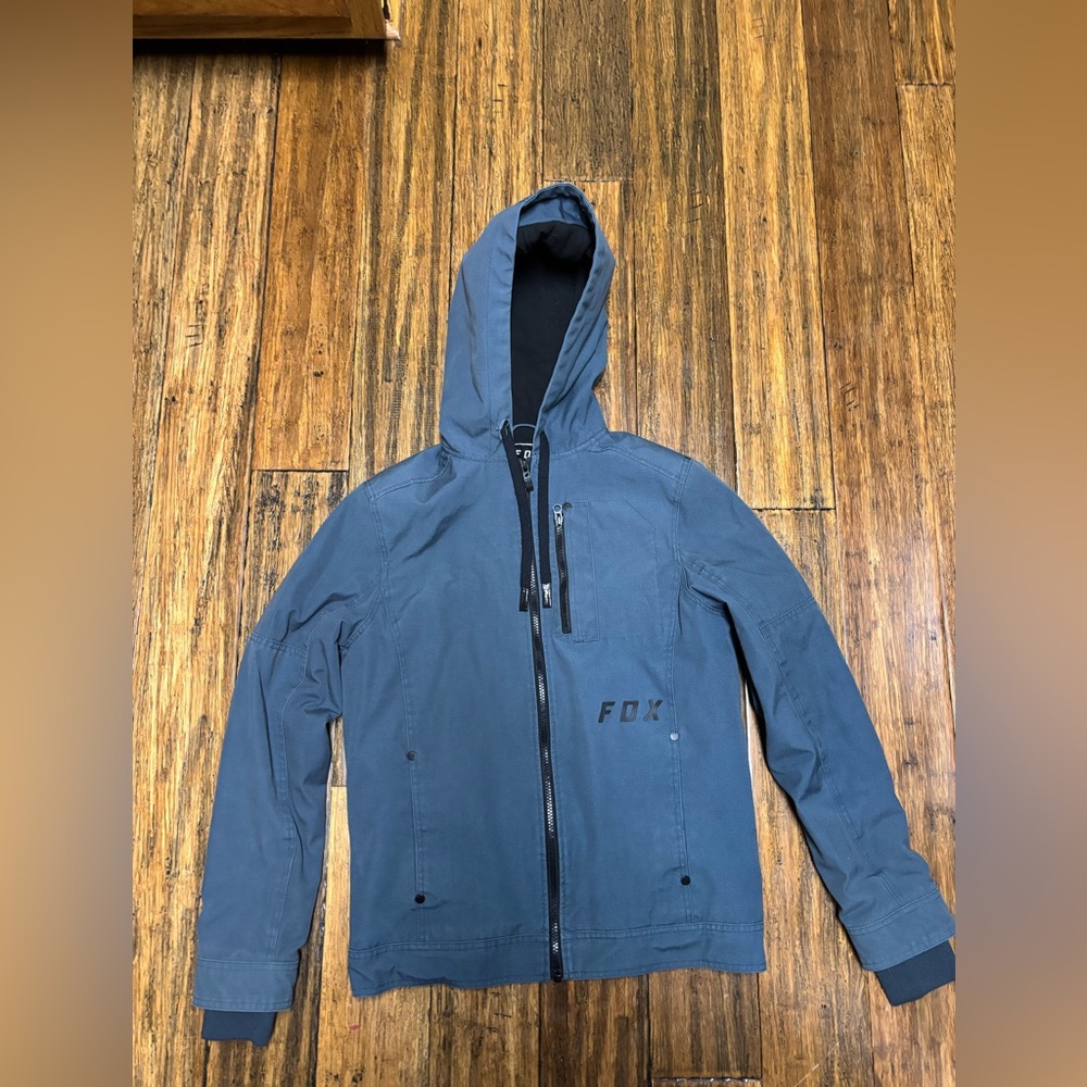 Fox Men's Dark Blue Heavy/warm Jacket